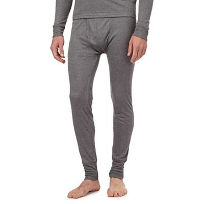 Grey long thermal leggings